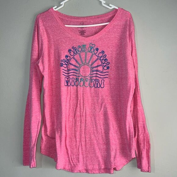 Missouri graphic long sleeve top size large - Picture 1 of 6